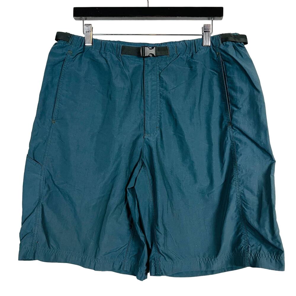 Patagonia Belted Hiking Shorts Long Navy Blue - L